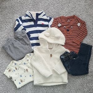 Baby boy clothing from carters and oshkosh 18M
